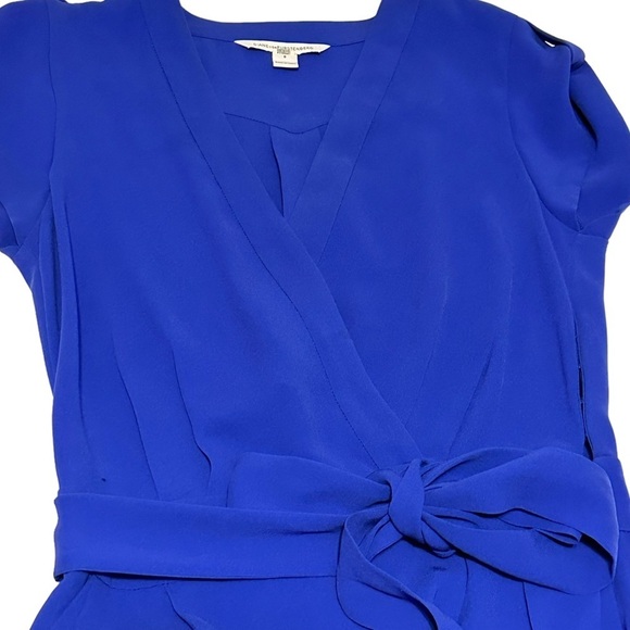 Diane Von Furstenberg DVF Purdy Crepe Jumpsuit Size 8 - Picture 11 of 16